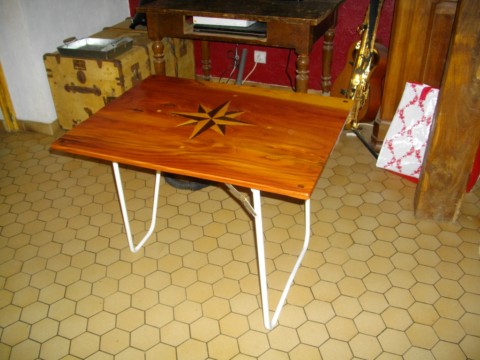 table marqueterie