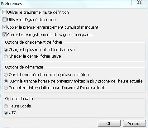 Plugin Grib configuration