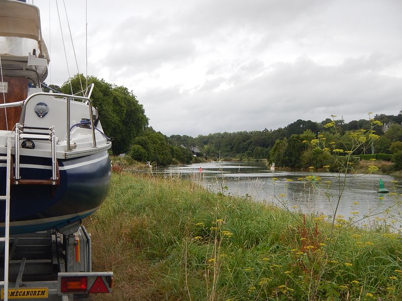 Rivière de Morlaix marée haute