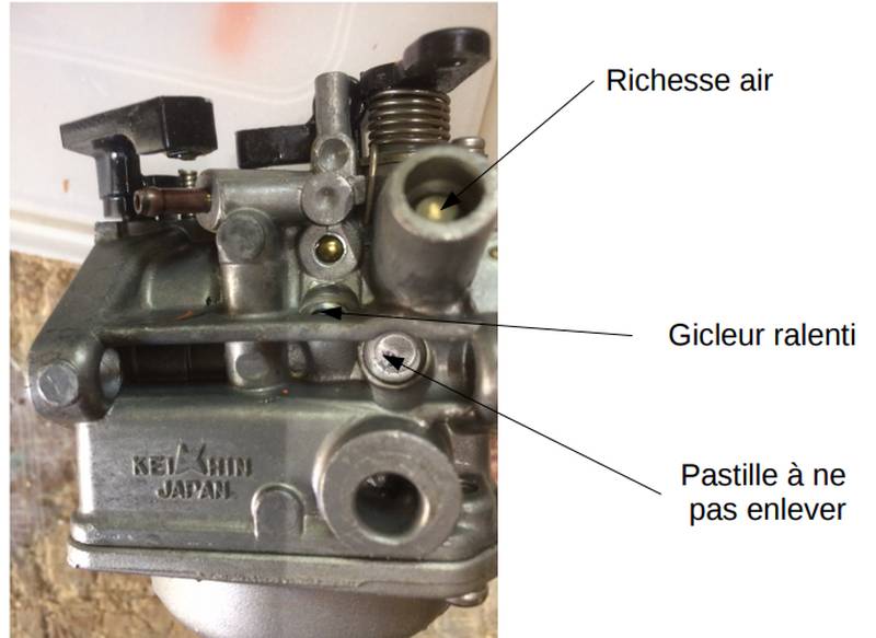 Carburateur mercury 3,5cv 4tp